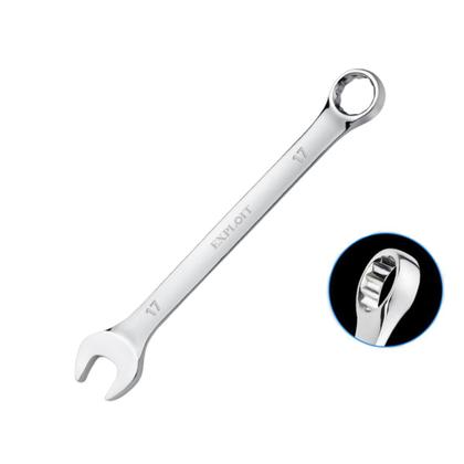 Imagem de Jogo Chaves Combinadas 12 Peças 6-22MM Catraca De Cabeça Dupla Extremidade Estrela CRV