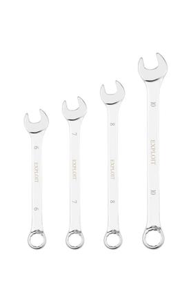 Imagem de Jogo Chaves Combinadas 12 Peças 6-22MM Catraca De Cabeça Dupla Extremidade Estrela CRV