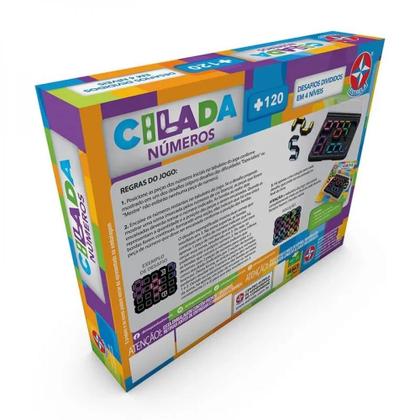 Imagem de Jogo Cilada Numeros +120 Combinacoes - Estrela