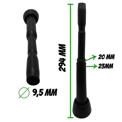 Imagem de Jogo cm 4 un Teteira Insuflador Flex 9,5mm Universal Ordenha