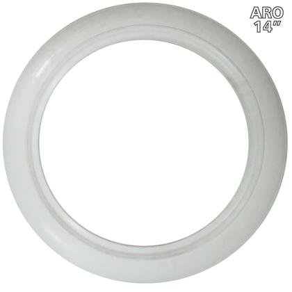 Imagem de Jogo Com 04 Faixas Brancas Para Pneus Aro 14 - Larga