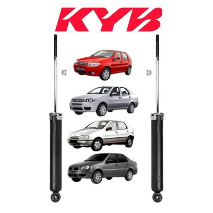 Imagem de Jogo Com 2 Amortecedores Kayaba Traseiro Fiat Siena 2006