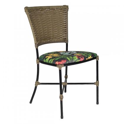 Imagem de Jogo com 2 Cadeiras Gramado Fibra Sintética Junco para Área Externa e Interna Acesse Móveis