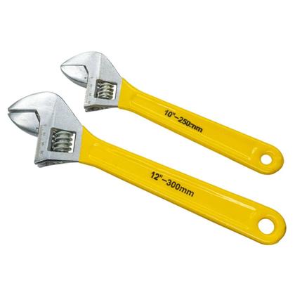 Imagem de Jogo Com 2 Chave Ajustável Inglesa 10 E 12 Pol. Cabo Isolado