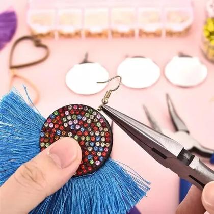 Imagem de Jogo Com 3 Mini Alicates Artesanato Artesanato Eletrônica Bijuteria