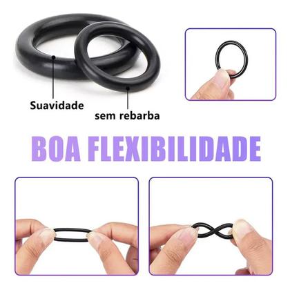 Imagem de Jogo Com 50 Anéis De Vedação De Borracha O-Ring 12 Tamanhos