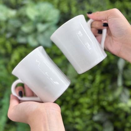 Imagem de Jogo com 6 Canecas de Chá em Cerâmica 300ml Personalizáveis emTransfer e Decalque