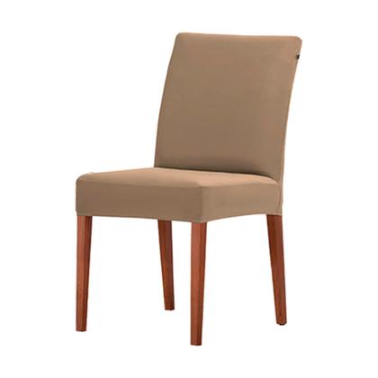 Imagem de Jogo Com 6 Capas de Cadeira em Malha Helanca Adomes Bege