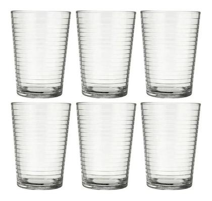 Imagem de Jogo Com 6 Copos De Vidro 265Ml Ginga Nadir Figueiredo