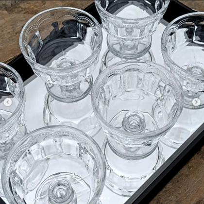 Imagem de Jogo com 6 Taças de Sobremesa em Vidro 250ml