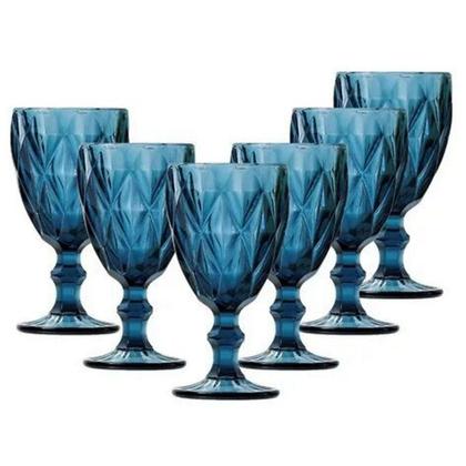 Imagem de Jogo Com 6 Taças Decoradas 300Ml