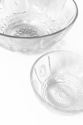 Imagem de Jogo com 7 Bowls em Vidro para Sobremesa com Relevo Variado