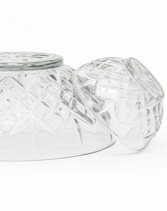 Imagem de Jogo com 7 Bowls em Vidro para Sobremesa com Relevo Variado