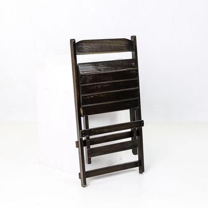 Imagem de Jogo Conjunto 1 Mesa 60x60 e 4 Cadeiras Bar Dobráveis Retratil de Madeira - Com pintura Imbuia