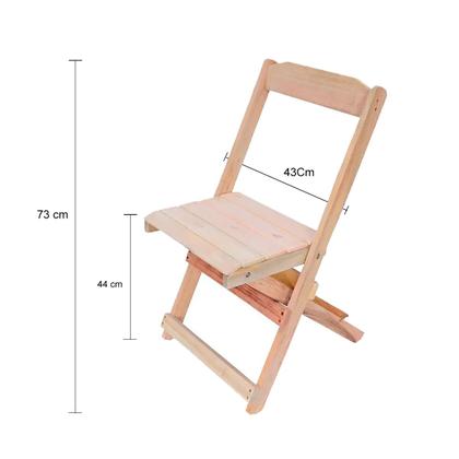 Imagem de Jogo Conjunto 1 Mesa 70x70 e 4 Cadeiras Bar Dobráveis Retratil de Madeira - Sem Pintura