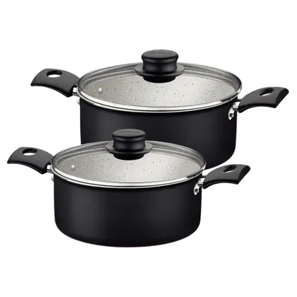 Imagem de Jogo Conjunto de Panela Tramontina Antiaderentes 7 peças com Frigideira Alumínio