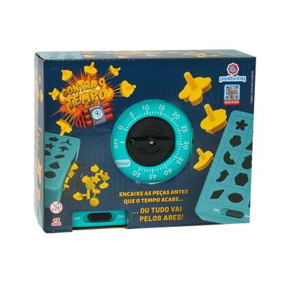 Imagem de Jogo Contra O Tempo Tabuleiro Interativo Time Puzzle Encaixe