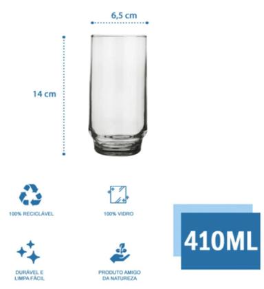 Imagem de Jogo Copo 310ml Com 6 Unidades Nadir Figueiredo Lights