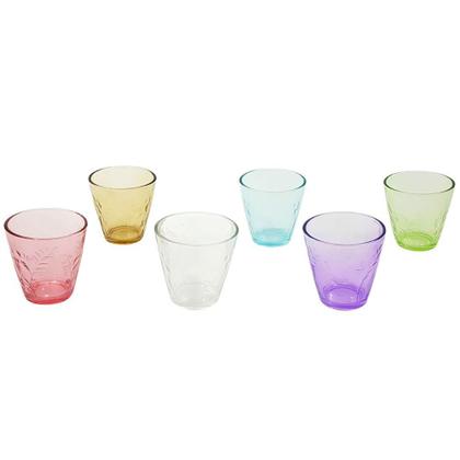Imagem de Jogo copo de vidro gmsp color com 6 peças - Spider