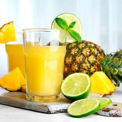 Imagem de Jogo copo vidro grosso 350ml sucos água bebida drinks bar