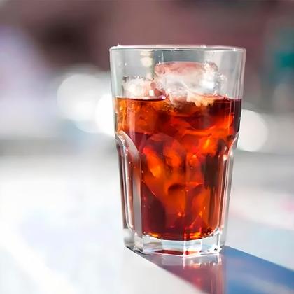 Imagem de Jogo copo vidro grosso 350ml sucos água bebida drinks bar