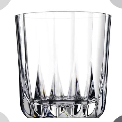 Imagem de Jogo Copos Altos e Baixos de Vidro 300ml 12un Dara