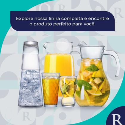 Imagem de Jogo Copos de Vidro Long Drink Copo Para Água e Suco 255ml 6 Peças Ruvolo