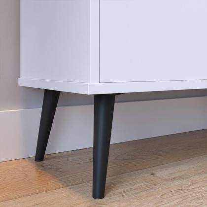 Imagem de Jogo Cozinha Completa Aparador Buffet Adega Madero Armário Suspenso Ganchos Organizadores Amélia - RPM Móveis