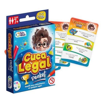 Imagem de Jogo Cuca Legal Pocket - Perguntas e Respostas  Pais & Filhos