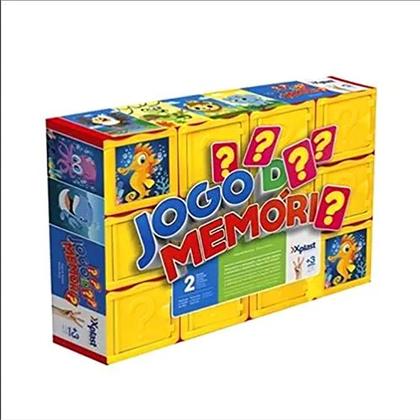 Imagem de Jogo da Memória Animais e Fundo do Mar 5004 - Xplast