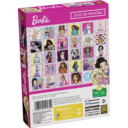 Imagem de Jogo da Memória Barbie - 27 Pares de Cartelas
