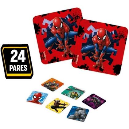 Imagem de Jogo da Memoria Homem ARANHA Toyster 8016