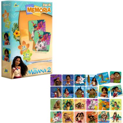 Imagem de Jogo da Memoria Infantil Disney Moana 2 Toyster