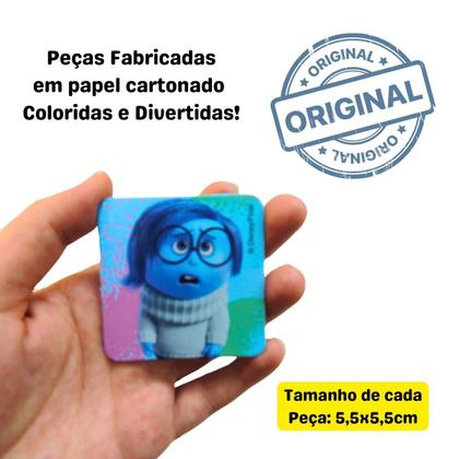 Imagem de Jogo da Memória Infantil Divertida Mente 2 Disney 48 Peças 