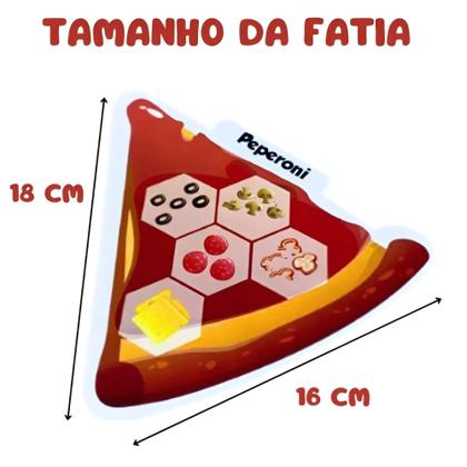Imagem de Jogo da Memória Infantil É Pizza Memo - REF001 COOPER FUN