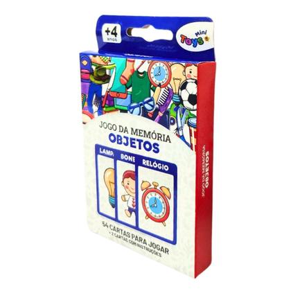 Imagem de Jogo Da Memória Infantil Objetos Educativo Cartas Mini Toys