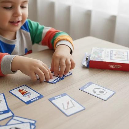 Imagem de Jogo Da Memória Infantil Objetos Educativo Cartas Mini Toys