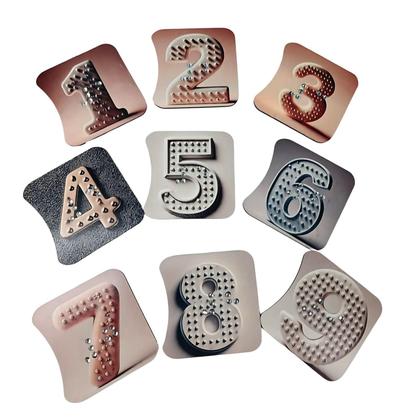 Imagem de Jogo Da Memória Números Em Braile 10 Pares