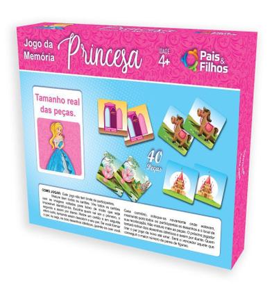 Imagem de Jogo da Memória Princesa Pais e Filhos