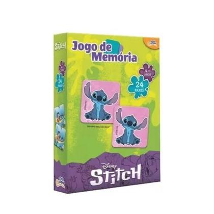 Imagem de Jogo Da Memória Stitch-24 Pares-48 Peças