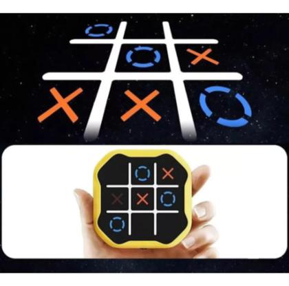 Imagem de Jogo da Velha Eletrônico Touchscreen com 3 Modos Diversão Aprendizado e Tecnologia - Tic Tac Toe