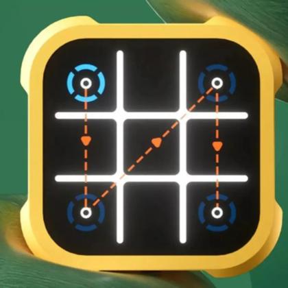Imagem de Jogo da Velha Eletrônico Touchscreen com 3 Modos Diversão Aprendizado e Tecnologia