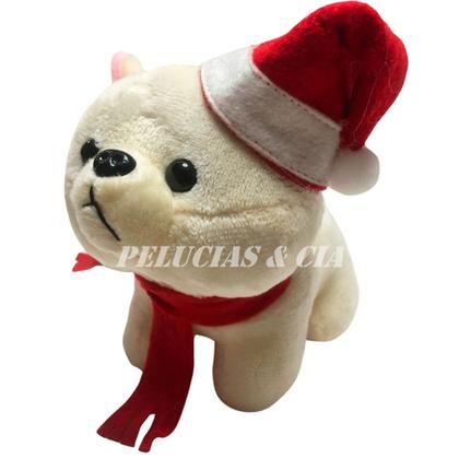 Imagem de Jogo De 08pçs Chihuahua Cachorro Noel De Pelúcia - 12cm Em Pé