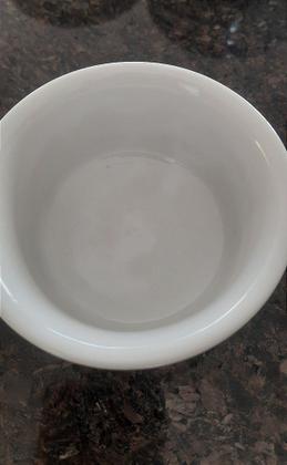 Imagem de Jogo de 10 Cumbucas/Tigelas de Porcelana Branca - 120ml