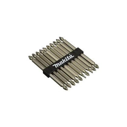 Imagem de Jogo de 10 Pontas de Bits Dupla PH2 110mm - Makita