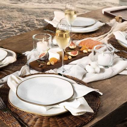 Imagem de Jogo de 12 Pratos Sobremesa 21,5cm Oxford Ryo Maresia