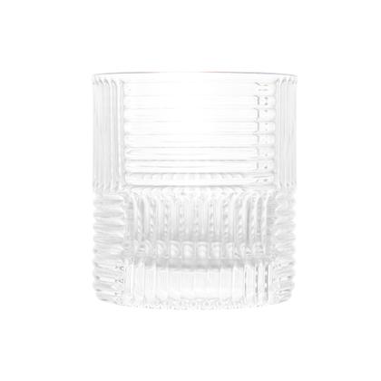 Imagem de Jogo De 2 Copos Whisky 320ml Borda Dourada Chess Wolff