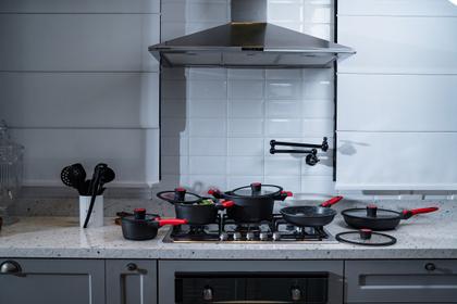 Imagem de Jogo de 2 Panelas Antiaderente Em Mármore Autêntico Chef