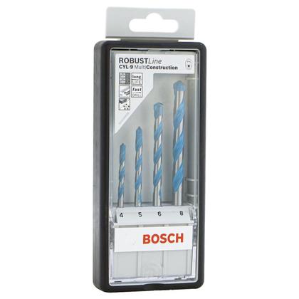 Imagem de Jogo de 4 Brocas Robust Line Multiconstruction CYL-9 Bosch