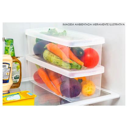 Jogo de 4 Caixas Organizadoras Pequena para Frutas Verduras Legumes Saladas - Ordene Imagem de Jogo de 4 Caixas Organizadoras Pequena para Frutas Verduras Legumes Saladas